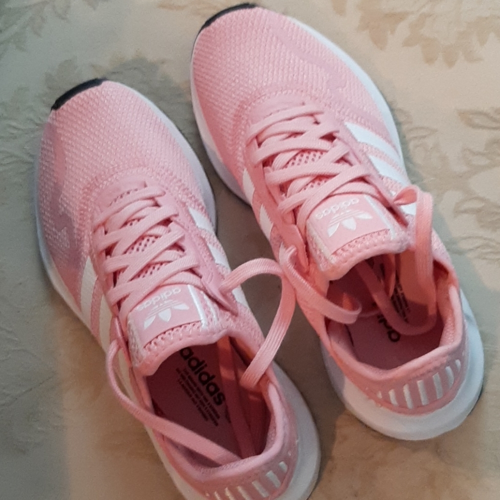 Pink addidas sneakers